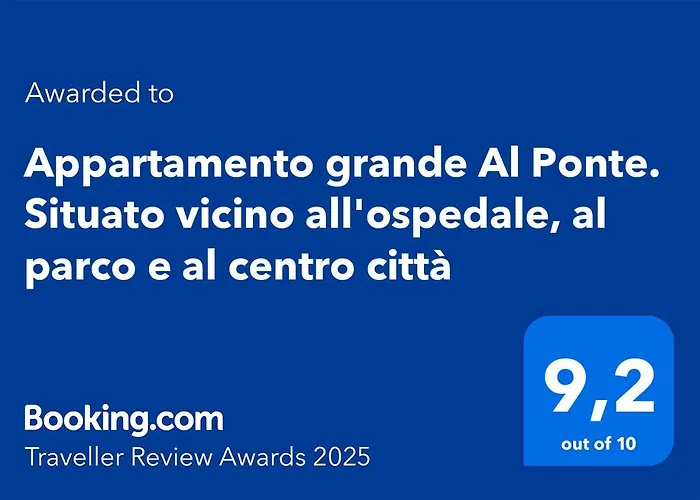 Grande Al Ponte. Situato Vicino All'ospedale, Al Parco E Al Centro Citta *